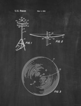 Hi Hat Cymbal Patent Print - Chalkboard - £6.33 GBP+