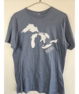 Great Lakes Brewing Company &quot;5 Lakes&quot; T-Shirt, Blue/Gray, Men&#39;s S - €12,83 EUR