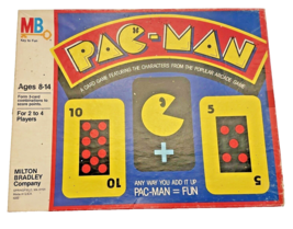 Board Game Pac-Man Card Game Vintage 1982 by Milton Bradley Complete - £12.17 GBP