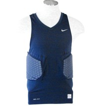 Nike Pro Combat Dri Fit Padded Compression Basketball Protection Tank Me... - £47.17 GBP