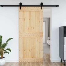 vidaXL Door NARVIK 39.4&quot;x82.7&quot; Solid Wood Pine - $4,291.65 MXN
