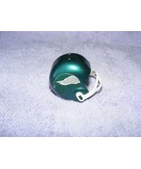 Vintage 60&#39;s 70&#39;s Gumball Machine Mini Football Helmet Eagles - $24.74