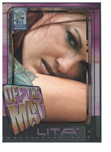 2002 Fleer WWE All Access Series Off The Mat &quot;Lita&quot; Trading Card (#53) {6063} - £3.55 GBP
