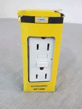 Hubbell-Pro GFT15W 15 A Self-Test GFCI Receptacle - White - $4.94