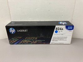 Genuien OEM SEALED/NEW HP 824A Cyan LaserJet Toner Cartridge CB381A - $24.17