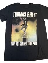 New Shirt Black Thomas Rhett concert T-shirt from the Very Hot Summer Tour 2019 image 2