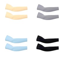 Cooling Arm Sleeves Cover Sports Sun Protection Outdoor Unisex 1 Pair  - $19.99