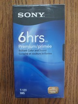 Sony 6 Hrs Vhs Tape New - £13.97 GBP