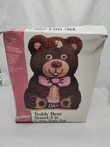 Vintage Teddy Bear Stand-Up Cake Pan Set - £28.01 GBP
