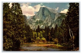 Half Dome and Merced River Yosemite National Park CA UNP Chrome Postcard U13 - £1.55 GBP