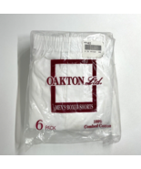 Vintage Sears Boxer Shorts Oakton Ltd Mens 6 Pack Cotton NEW Size 40 Sea... - $179.99