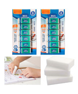 12 Pc School Office White Erasers Rubber Clean No Smudge Art Erase Penci... - £12.57 GBP