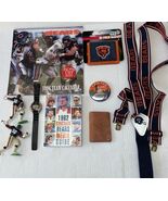 Chicago Bears Collection Vintage Memorabilia Wallet Watch Suspenders Figure - €30,12 EUR