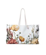 Personalised/Non-Personalised Weekender Bag, Floral, Weekender Bag, Beac... - £38.45 GBP