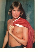 Gregory Benson teen magazine pinup clipping shirtless nipple smooth chest - £3.92 GBP