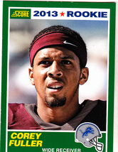 Corey Fuller #352 - Lions 2013 Score Rookie Football Trading Card - £0.78 GBP
