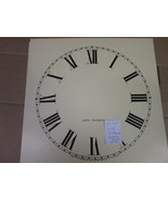S THOMAS  Paper Clock Dial Roman Numbers 11&quot; - $17.62 CAD