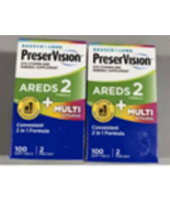 PreserVision Areds 2 + MultiVitamin 100 Capsules, 2 Pack, Exp 2026 - $49.95