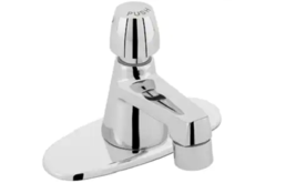 Proflo PFXM324 Deck Mount Metering Bathroom Sink Faucet 1.2 gpm, Polishe... - £74.39 GBP
