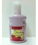 Bath &amp; Body Works STRAWBERRY LEMONADE Body Lotion RARE 8oz NeW - $74.21 CAD