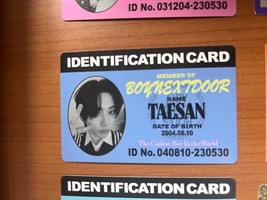 TAESAN BOYNEXTDOOR Official Photocard &#39;WHY?&#39; Kpop Authentic - $55.02 MXN