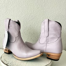 Lane EMMA JANE Womens Cowboy Bootie 10 Purple Western Cowgirl Short Ankl... - $138.60