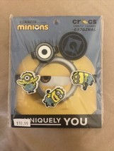 Crocs Jibbitz Minions Charms Original Set Of 5 - $13.99