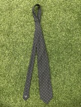 Armani Collezioni Blue Navy Dot 100% Silk Tie Made In Italy - £15.70 GBP