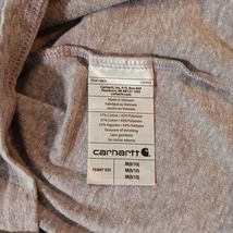 Carhartt 103067 E22 Original Fit Men's Cotton Blend Workwear T-Shirt Sz M(8-10) image 5
