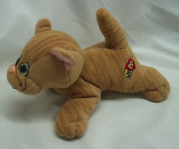 Vintage Tonka Pound Puppies Orange Tabby Cat Kitten 7" Plush Stuffed Animal Toy - $19.80