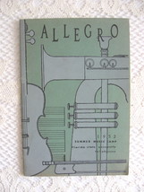 1952 Florida State University Tallahassee - Allegro Summer Music Camp Ye... - £11.81 GBP