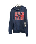 NEW  &#39;47 Brand Houston Texans Hoodie Men’s Size Large NFL Blue Long Sleeve - $39.55