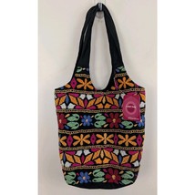 Xhilaration Embroidered Bag Floral Flowers Tote Vintage Y2k New w/ Tags ... - $19.99
