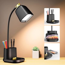 Led Desk Lamp With Usb Charging Port Touch Control 3 Color Modes, Stepless Dimmi - £34.78 GBP