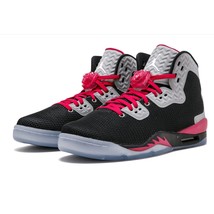 Nike Jordan Spike Forty Basketball Shoes Black Pink Youth Size 7 811121-009 - $51.48