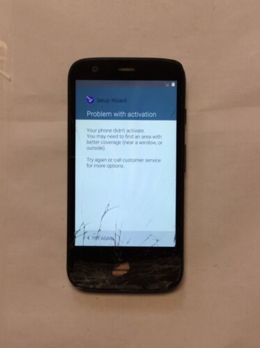 Primary image for Motorola Moto G XT1030 8GB Black Display Cracked Phone for Parts Only