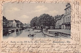 Strasbourg I Els France ~ Partie Un Le Malade Bei &#39;M Alten Schloss ~1900... - $9.42