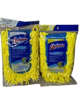 2X Quickie Swivel Soft Yellow Dust Mop Refill For Hardwood Floor Cleaning - $37.74