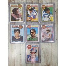 LOT OF 7 Topps 1979 Football Cards Don Woods + MORE - £20.03 GBP