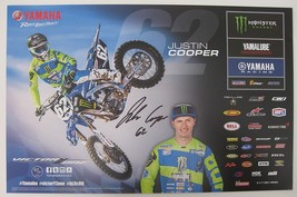Justin Cooper supercross motocross signed autographed 11x17 Poster COA. - £78.21 GBP