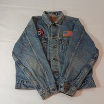 Vintage 1970s Levi's Men's Large Denim Blue Cotton Pockets Jacket Made In USA image 15
