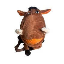 Vintage Disney Pumbaa Plush Lion King Backpack Disneyland Pig Wart Hog (S) - $45.00