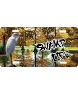 Personalized Custom License Plate Auto Car Tag Swamp Life - £13.36 GBP