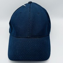 Men&#39;s S/M Superflex Fitted Hat Cap by Headmaster Inc Navy Blue, Lightweight - £3.97 GBP