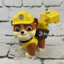 Paw Patrol Jumbo Rubble Action Pack Pup 6” Jackhammer Yellow - $14.84