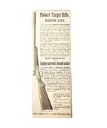 Remington Action Flobert Target Gun 1885 Advertisement Victorian Firearm... - $42.03 CAD