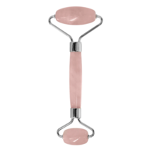 Daily Concepts Luxurious Facial Roller of Genuine Rose Quartz - £19.89 GBP