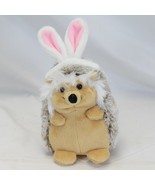 Frankford Hedgehog Bunny Ears Plush Stuffed Animal Toy 7&quot; Kids - $17.46 CAD