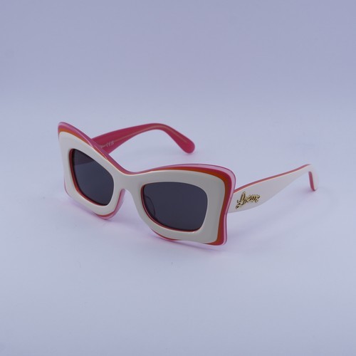 Loewe LW40140U 59A Ivory/Pink Opal/Smoke 50-22-140 Sunglasses New Authentic Item image 3