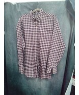 St John Bay Mens Plaid Longsleeve Button-Up Shirt Sz L 9001ARE - $288.92 MXN